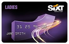 Ladies Sixt Card