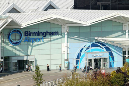 L'aéroport de Birmingham