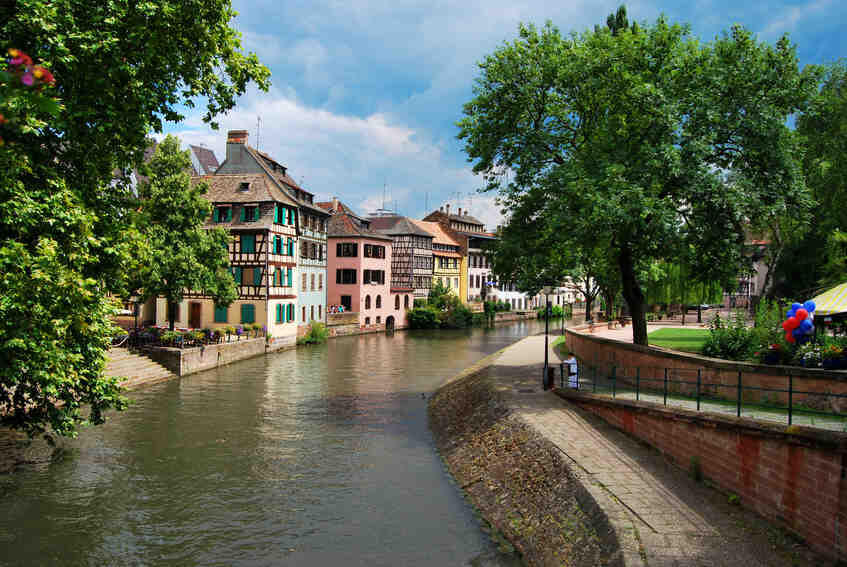 la petite France à Strasbourg