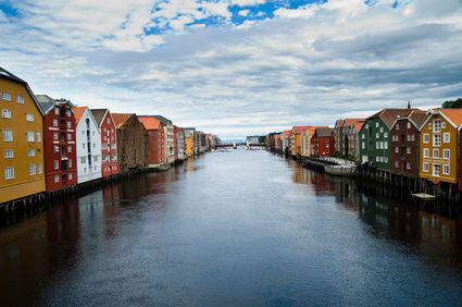 canal à Trondheim